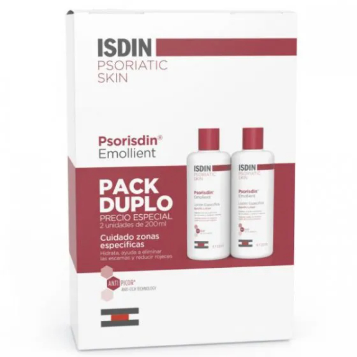 Isdin Loção Emoliente Diária Psorisdin 2x200ml