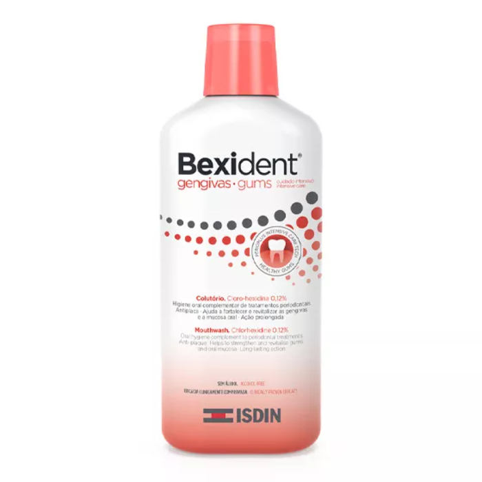 Isdin Bexident Gengivas Colutório Clorohexidina 500ml