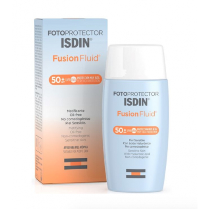 ISDIN Fotoproteção Fusion Fluido Rosto FPS50+ 50ml