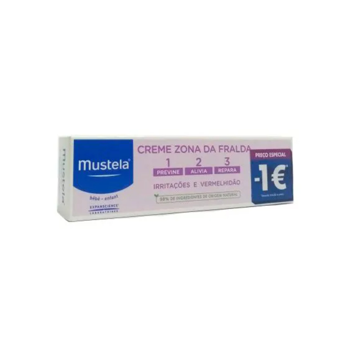 Mustela Bebé Creme Muda Fralda 123 50ml com 1€ Desconto