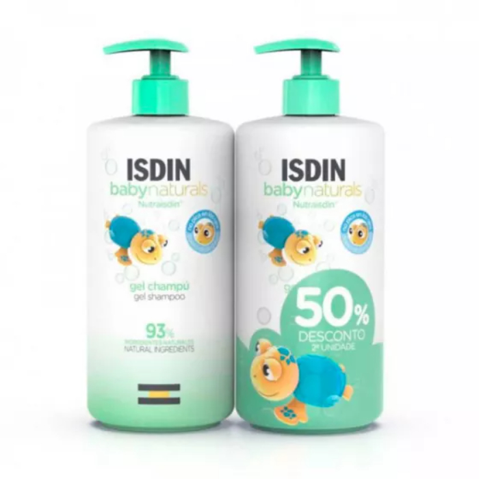 Isdin Baby Naturals Gel-Champô 2x400ml