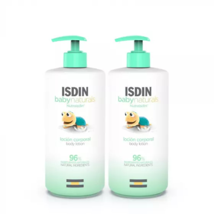 Isdin Baby Naturals Loção Corpo Hidratante 2x400ml