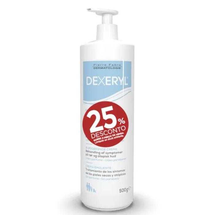 Dexeryl Creme Emoliente 500g Com 25% Desconto