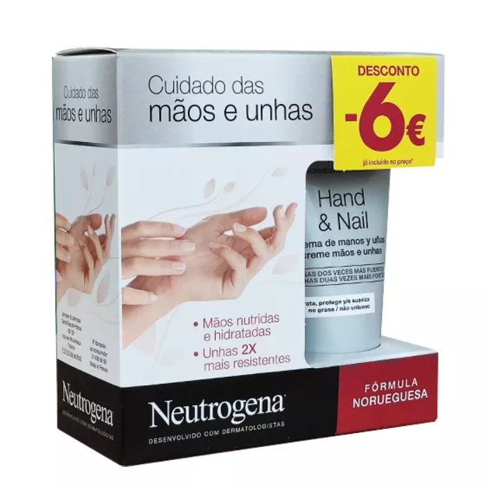 Neutrogena Creme Mãos e Unhas Duo com 6€ de Desconto