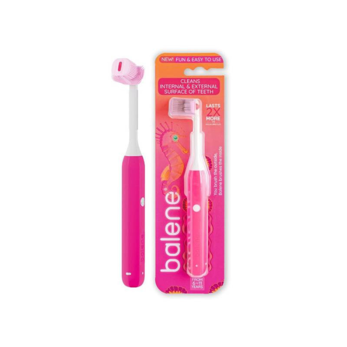 Balene Kids Escova de Dentes Fucsia 6-11A