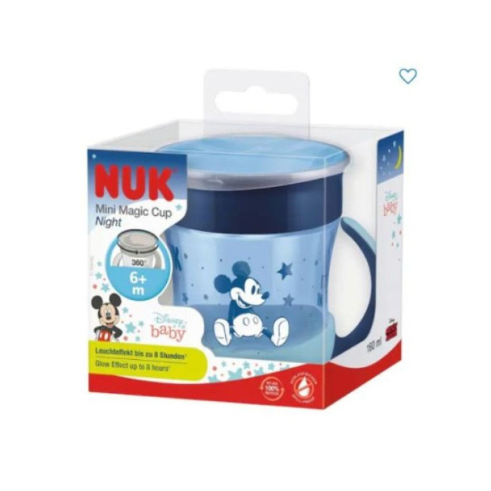 Nuk Mini Magic Cup Night Mickey +6M 160ml