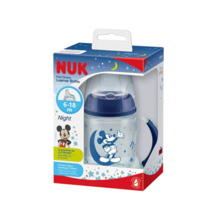 Nuk First Choice Biberão de Aprendizagem Mickey 6-18M 150ml