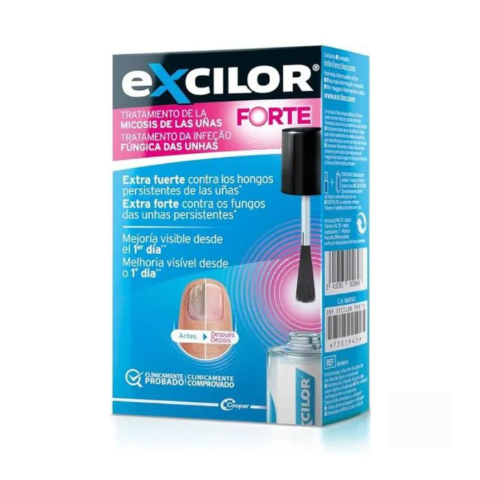 Excilor Forte Tratamento de Unhas Verniz Fungos 30ml