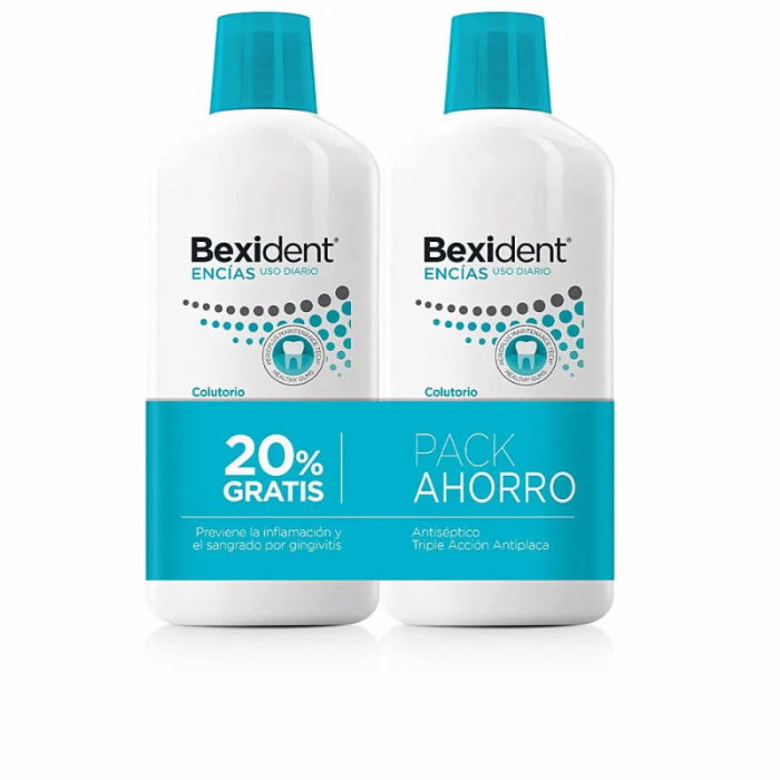 Isdin Bexident Gengivas Colutório Triclosan 500ml x 2 com Desconto 20% na 2ª Unidade