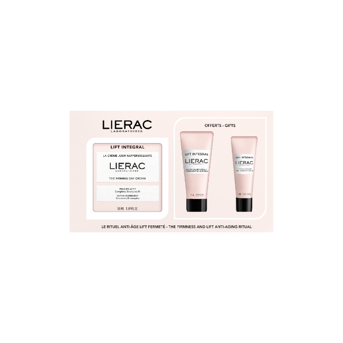 Lierac Coffret Lift Integral Creme dia refirmante 50 ml com oferta creme noite 15ml+sérum 10ml