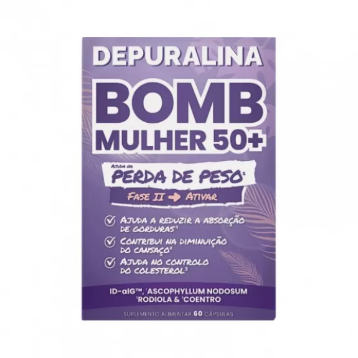 Depuralina Bomb Mulher 50+ Cápsulas x 60