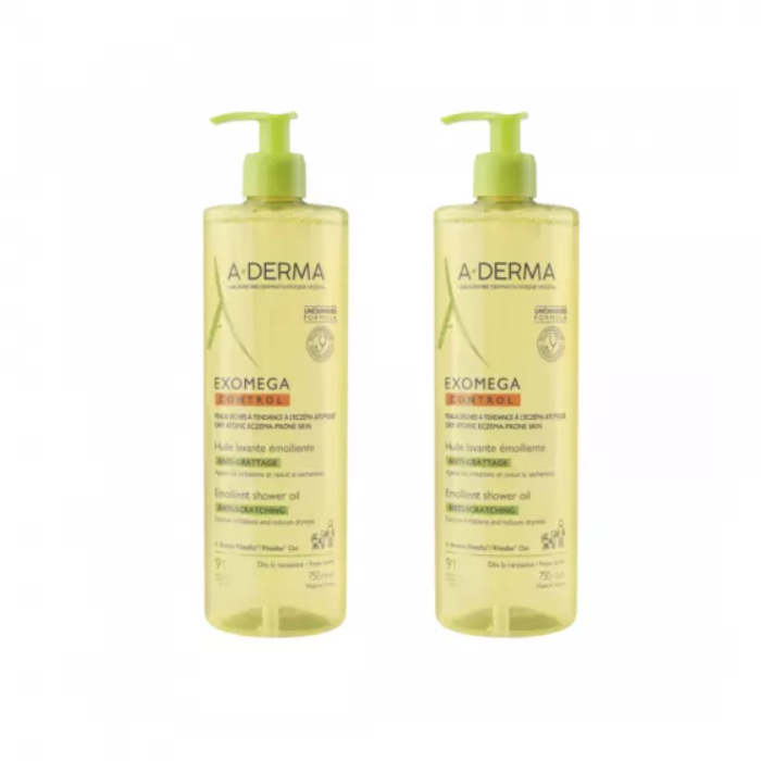 A-Derma Exómega Control Óleo de Duche DUO