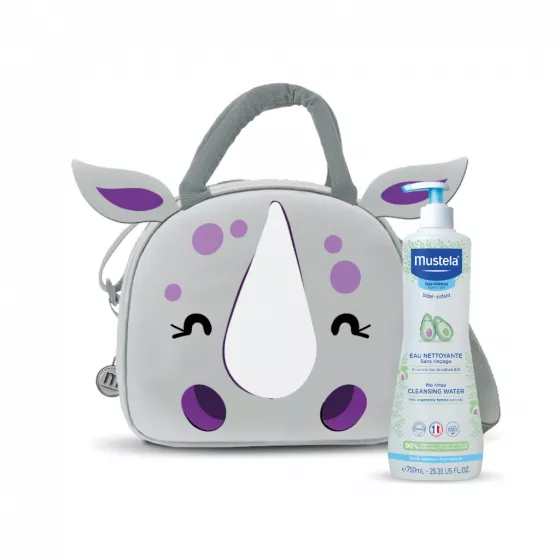 Mustela Physio Água de Limpeza 750ml + Mochila Rino