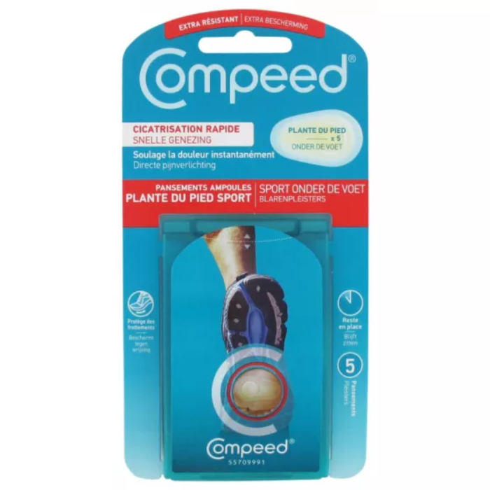 Compeed Sport Penso Bolhas Planta Pé x 5 Unidades