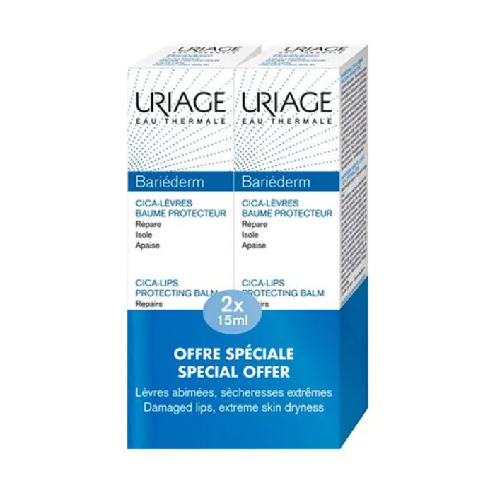 Uriage Bariederm Cica Duo Bálsamo Labial 2 X 15ml