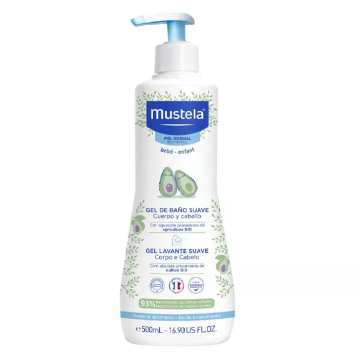 Mustela Bebé Gel Lavante Suave 500ml