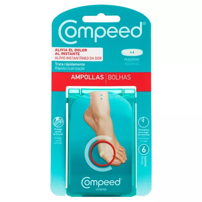 Compeed Penso Bolhas Pequeno x 6 Unidades