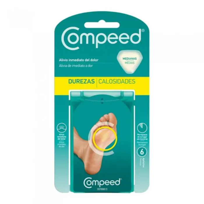 Compeed Penso Calosidades Médias x 6 Unidades