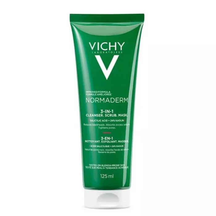 Vichy Normaderm Gel Esfoliante 3 em 1 125ml