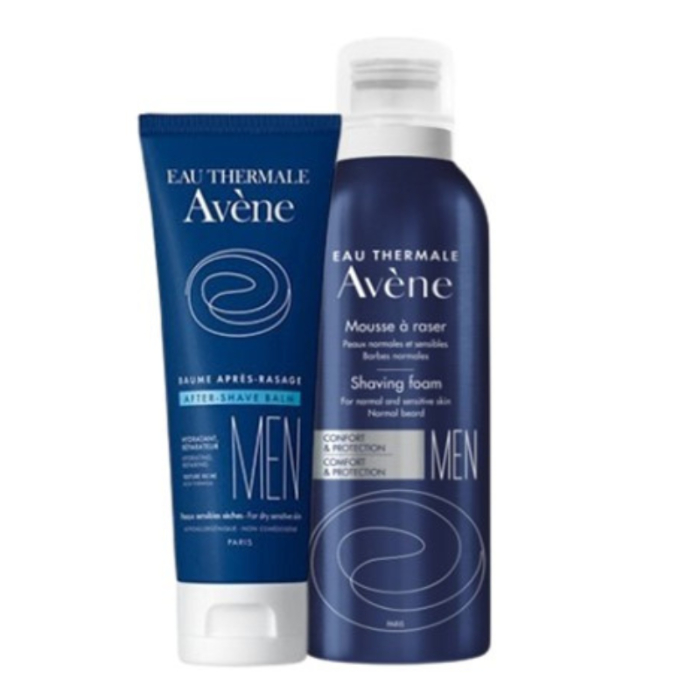 Avène Kit de Barbear Pele Sensível After Shave 75ml + Espuma de Barbear 50ml