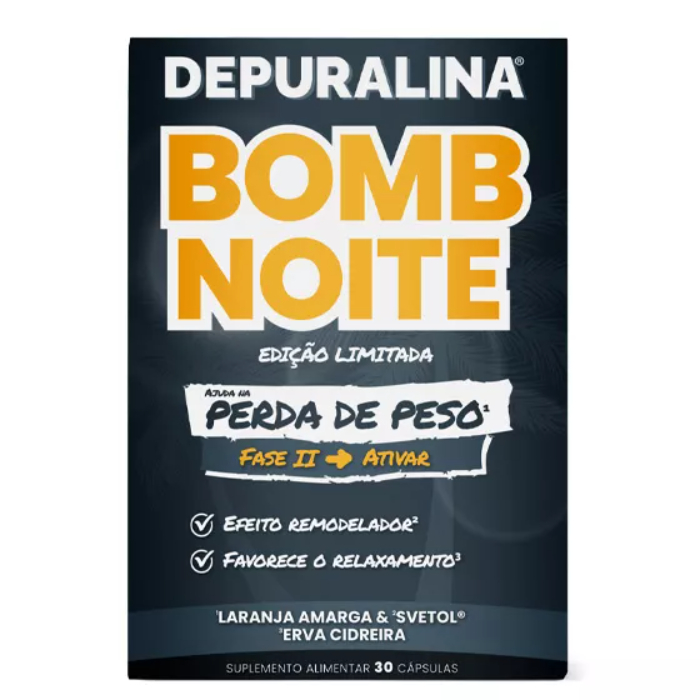 Depuralina Bomb Noite x 30 Cápsulas