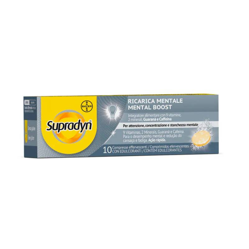 Supradyn Mental Boost x 10 Comprimidos Efervescentes