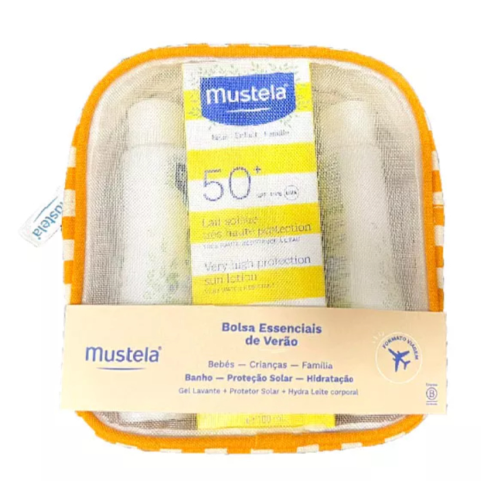 Mustela Solar Kit Essenciais De Verão Bolsa Amarela