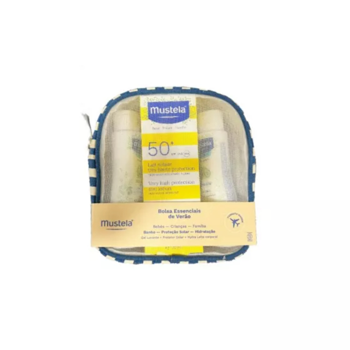 Mustela Solar Kit Essenciais De Verão Bolsa Azul