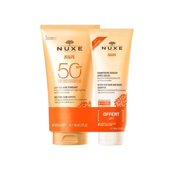 Nuxe Sun Leite FPS50 + Oferta Champô/Gel de Duche