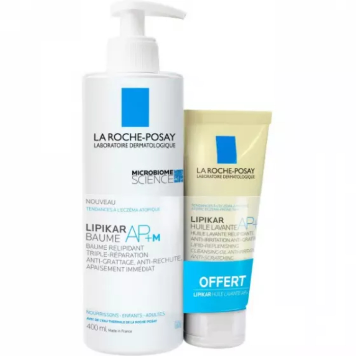 La Roche Posay Lipikar Baume AP+ 400ml com Oferta Óleo Lipikar AP+ 100ml