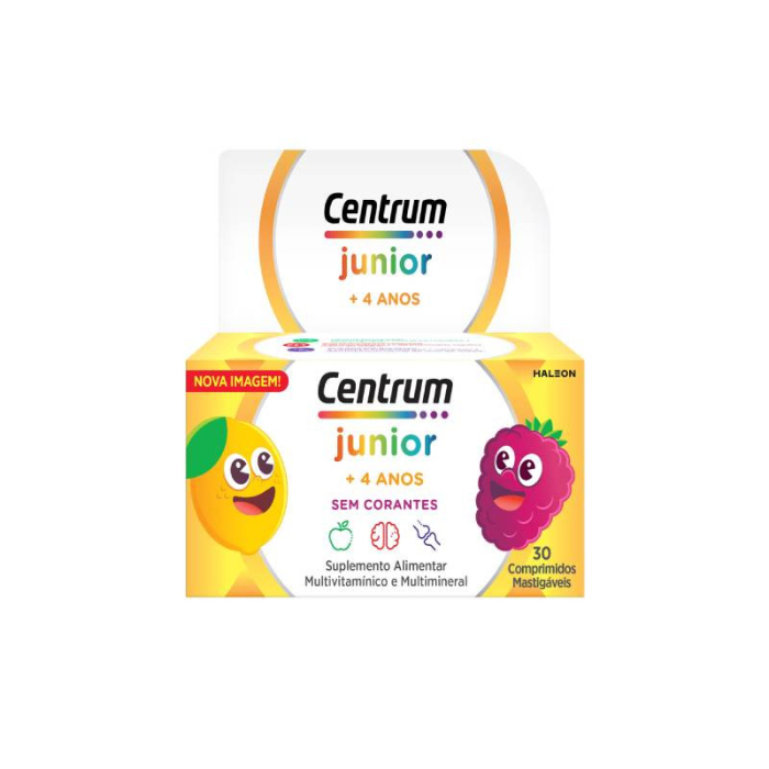 Centrum Junior x 30 Comprimidos Mastigáveis