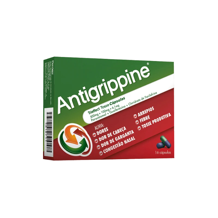 Antigrippine Trieffect Tosse x 16 cápsulas