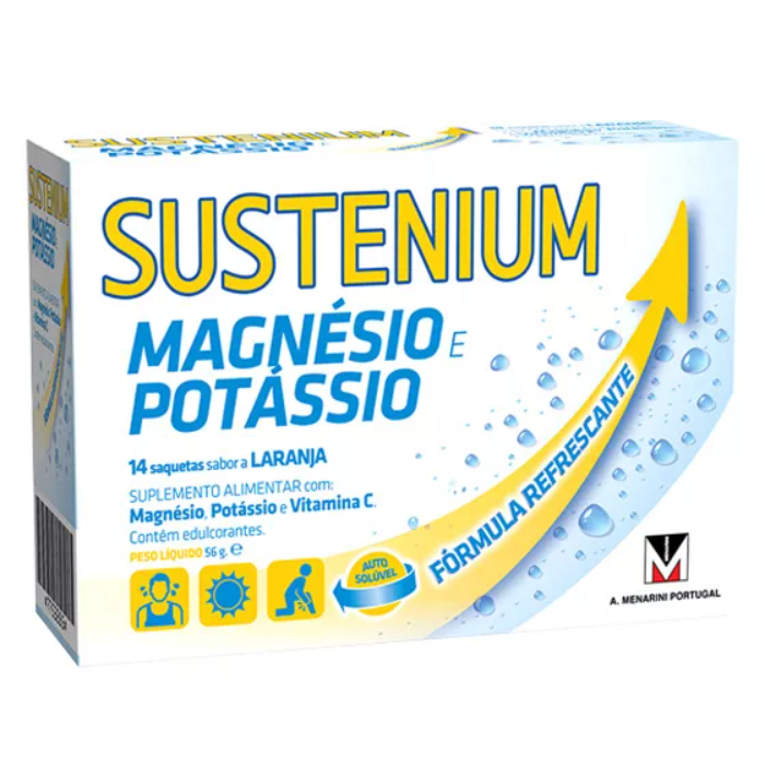 Sustenium Magnésio e Potássio x 14 Saquetas