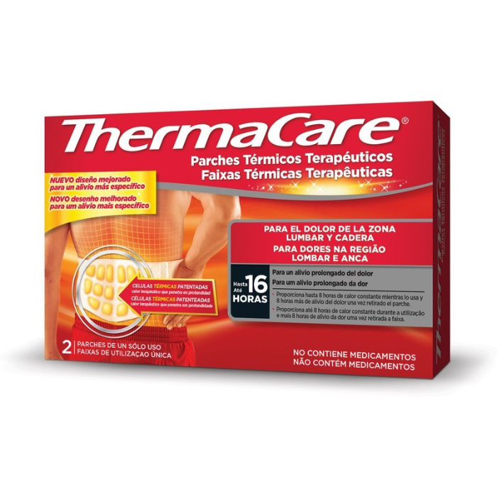 Thermacare Faixa Térmica Lombar e Anca 2 Unidades