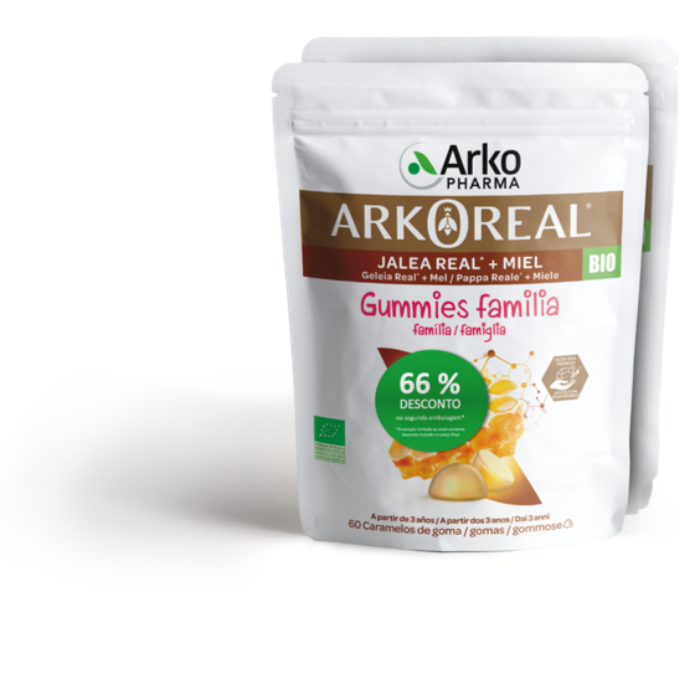 Arkoreal Pack Família 2 x 60 gomas