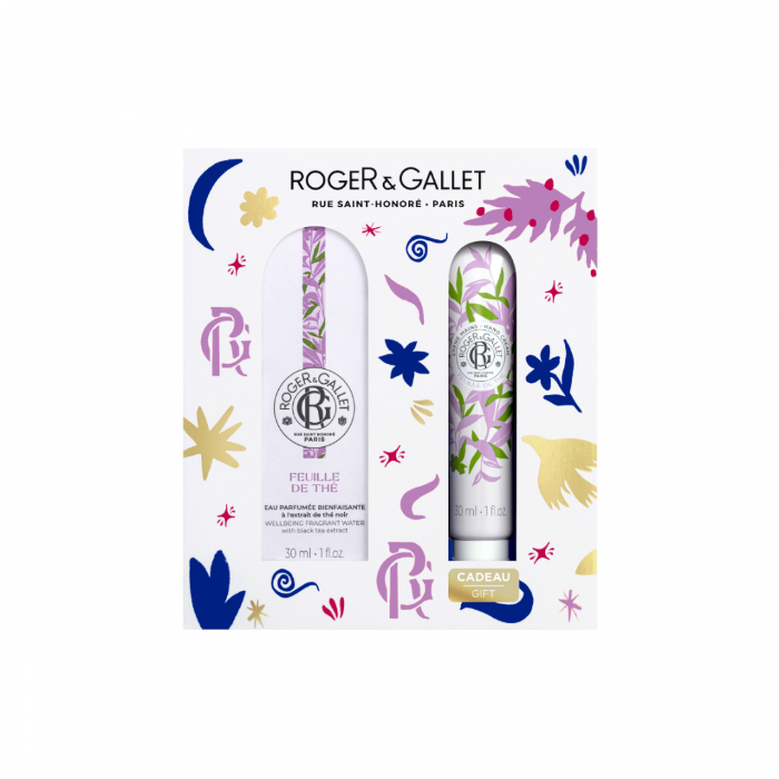 Roger & Gallet Feuille de Thé Água Perfumada 30 ml Coffret