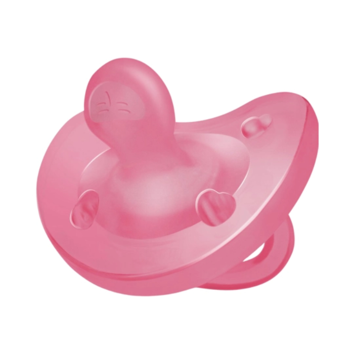 Chicco Physioforma Soft Silicone Chupeta Rosa 16-36m