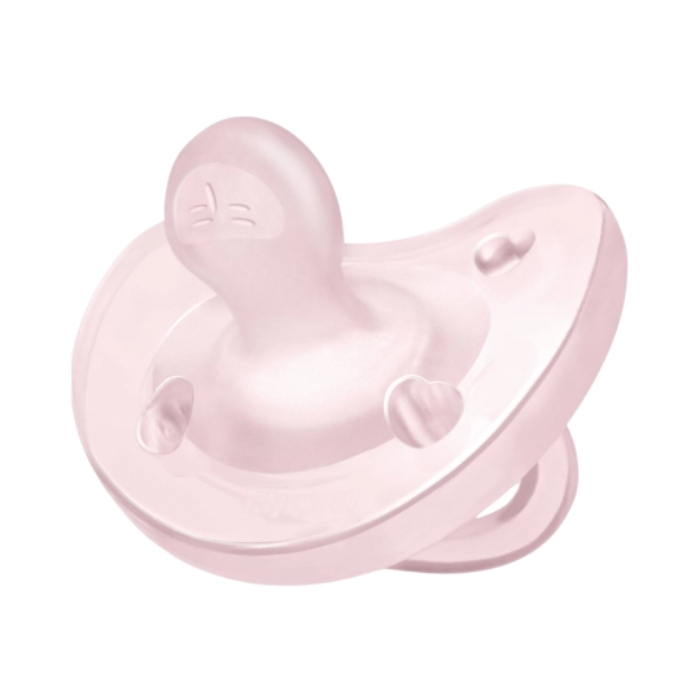 Chicco Physioforma Soft Silicone Chupeta Rosa 2-6m