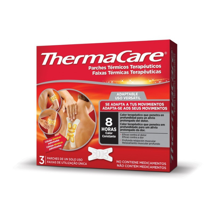 Thermacare Faixa Térmica Uso Versátil 3 Unidades