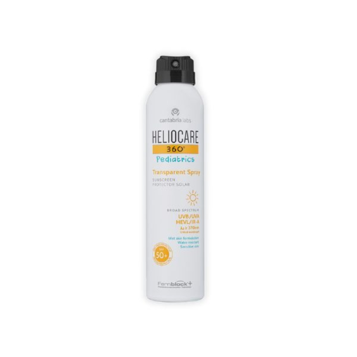 Heliocare 360 Pediátrico Spray Transparente Spf50+ 200ml