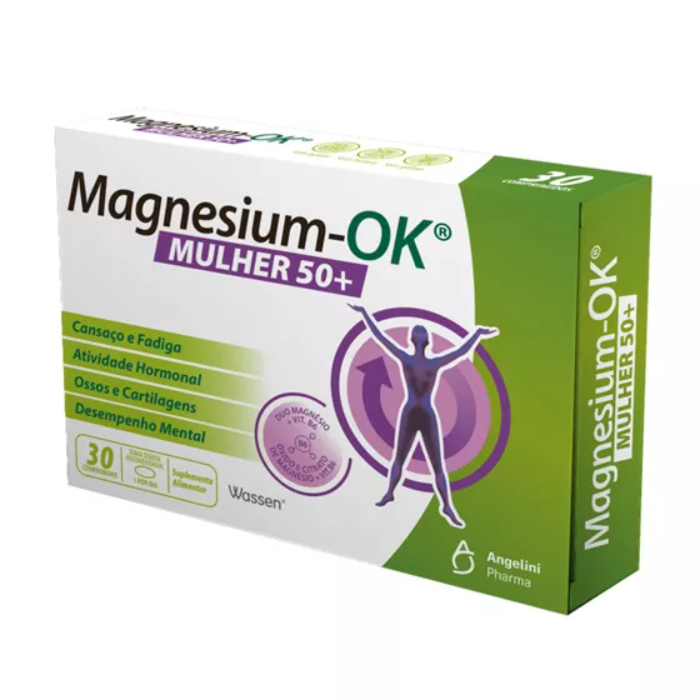 Magnesium-OK Mulher 50+ Comprimidos x 30