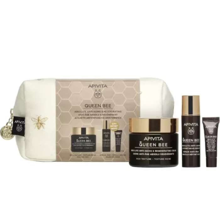 Apivita Queen Bee Creme Ligeiro Coffret