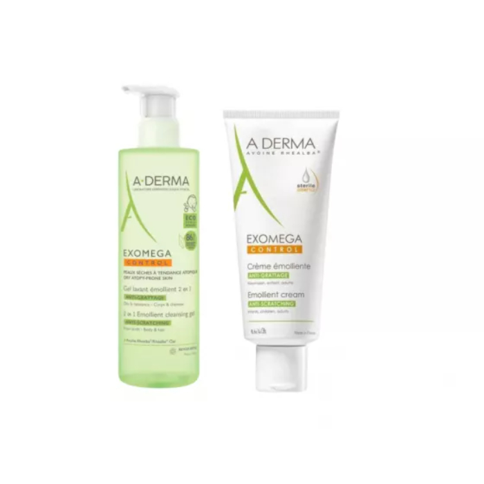 A-derma Exomega Control Kit Rotina