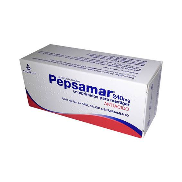 Pepsamar 240mg x 60 Comprimidos Mastigáveis