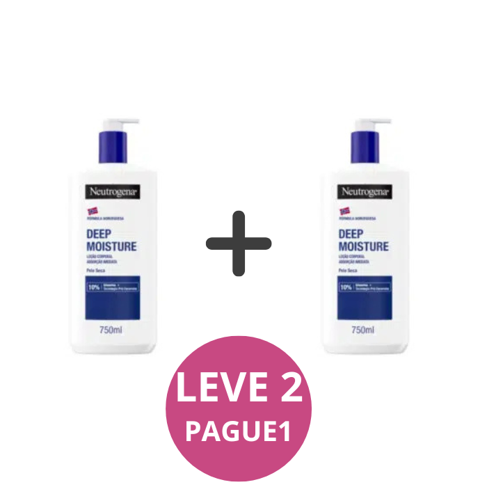 Neutrogena Hidratação Profunda Loção 750ml  – LEVE 2 PAGUE 1