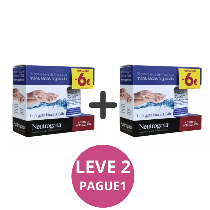 Neutrogena Hand Cream Concentrado com Perfume X2 com 6€ De Desconto – LEVE 2 PAGUE 1