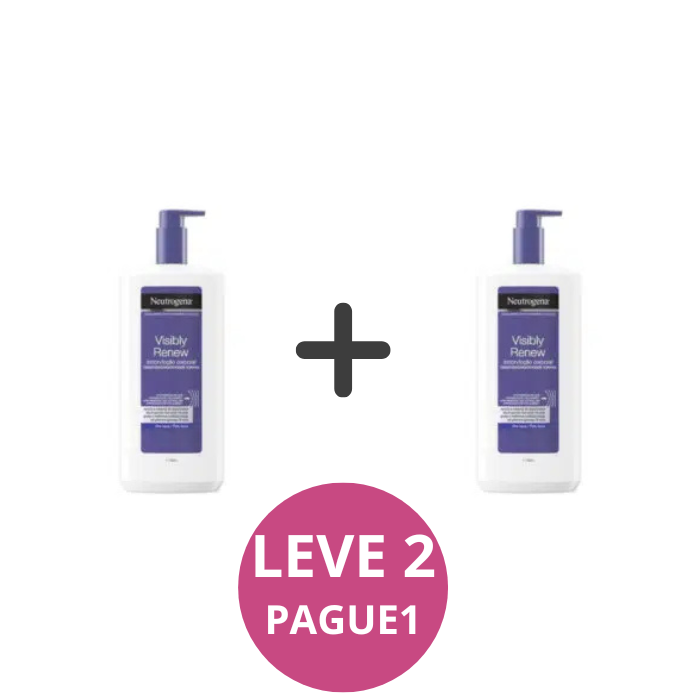 Neutrogena Visibly Renew Loção Corporal Elasticidade Intensa 750ml – LEVE 2 PAGUE 1