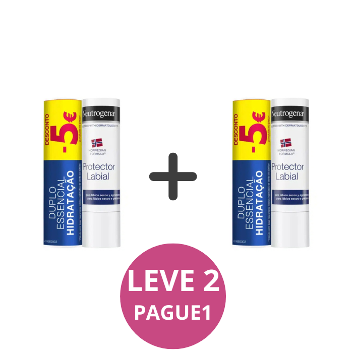 Neutrogena Protetor Labial Stick X2 – LEVE 2 PAGUE 1