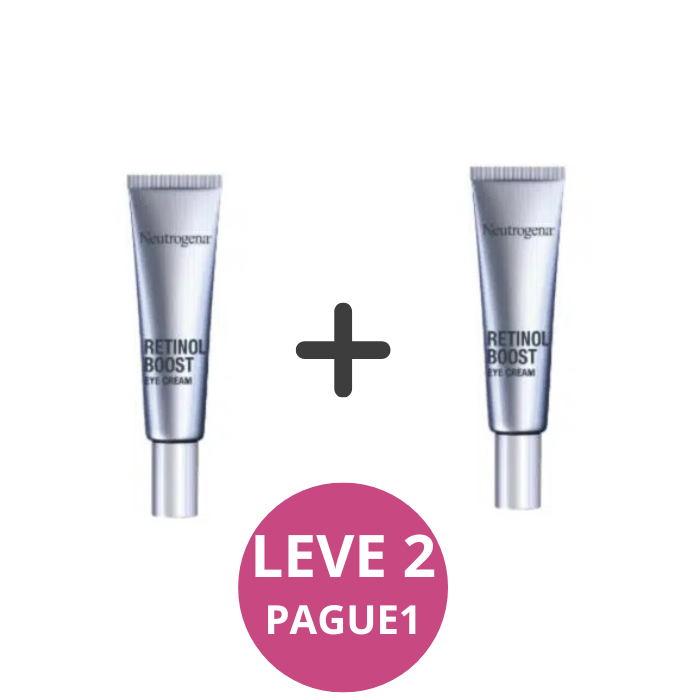 Neutrogena Retinol Boost Contorno de Olhos – LEVE 2 PAGUE 1