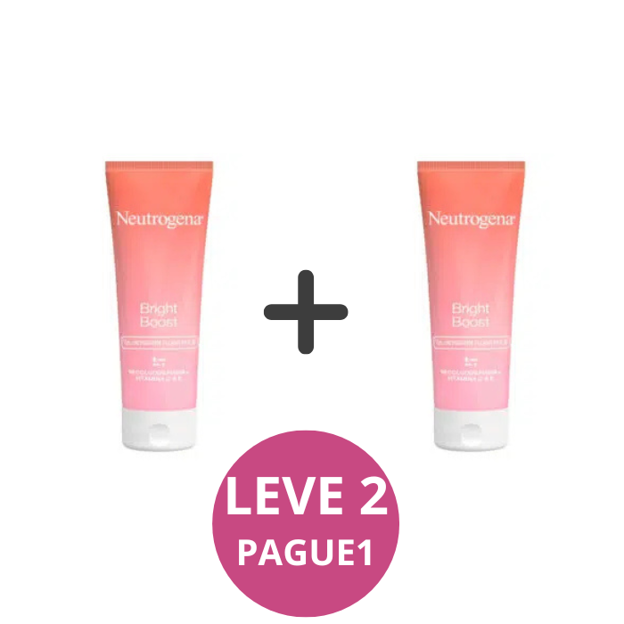 Neutrogena Bright Boost Fluido Hidratante Facial FPS 30 – LEVE 2 PAGUE 1